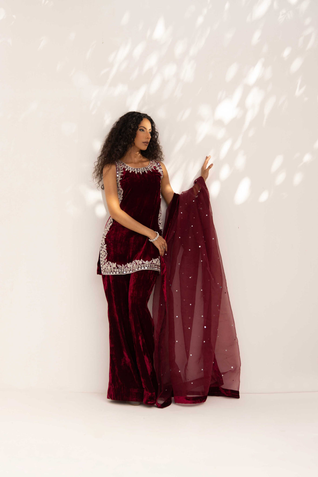 Magenta SET HAND MADE