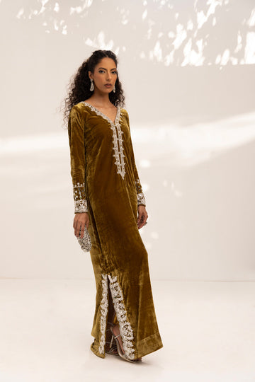 Moutarde Kaftan HAND MADE
